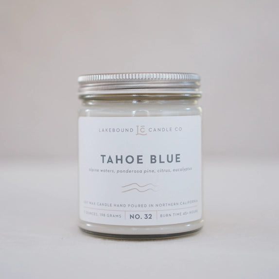 Tahoe Blue Candle