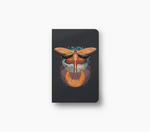 Cosmic Moth Lay Flat Notebook