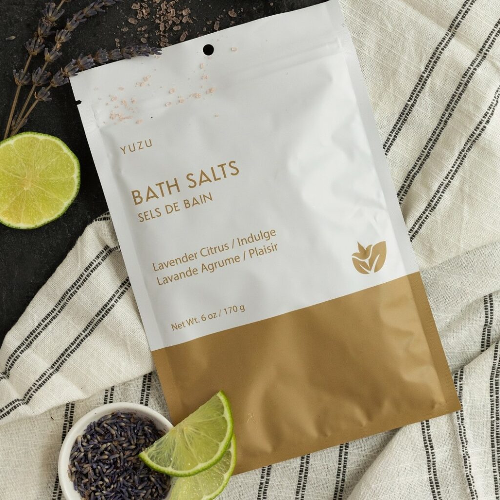 Bath Salt Packet Lavender Citrus