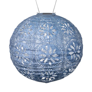 Stella Boho Globe Metallic Blue