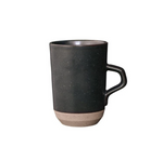Kinto Tall Black Porcelain Mug